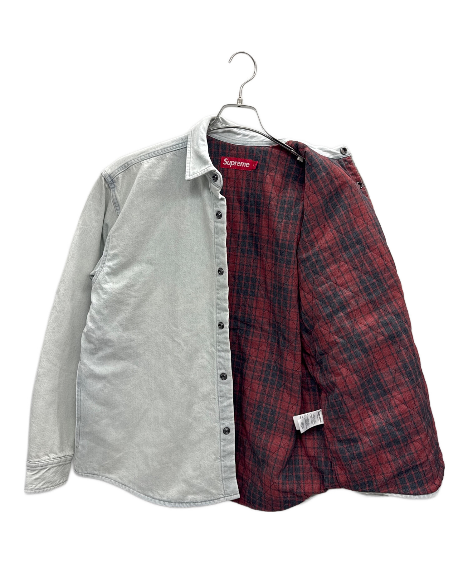 中古・古着通販】SUPREME (シュプリーム) Quilted Lined Denim Snap