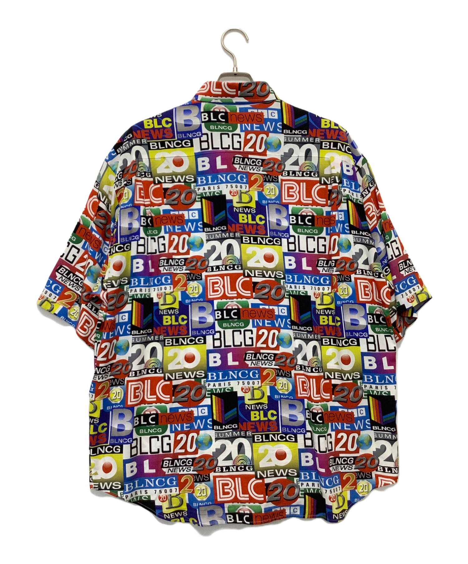 中古・古着通販】BALENCIAGA (バレンシアガ) 半袖シャツ マルチカラー