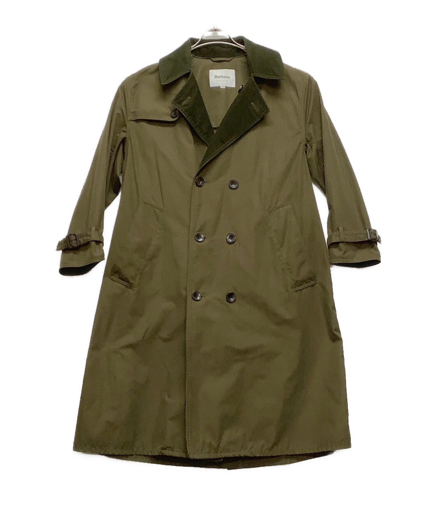 中古・古着通販】Barbour (バブアー) トレンチコート グリーン サイズ