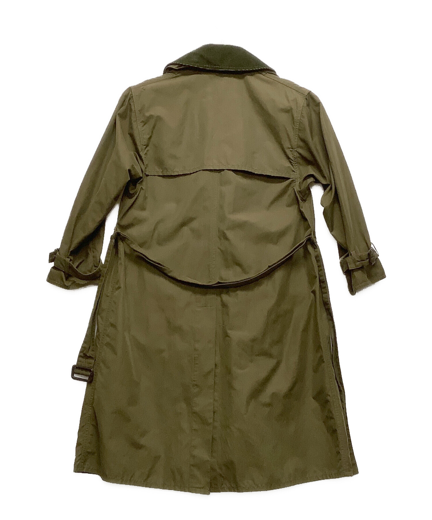 中古・古着通販】Barbour (バブアー) トレンチコート グリーン サイズ