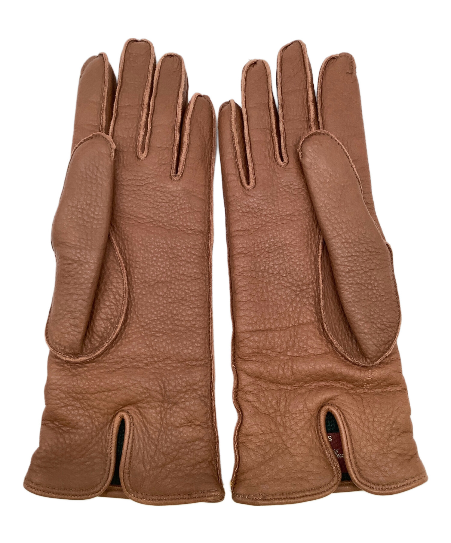 中古・古着通販】Dents (デンツ) レザーグローブ ブラウン｜ブランド