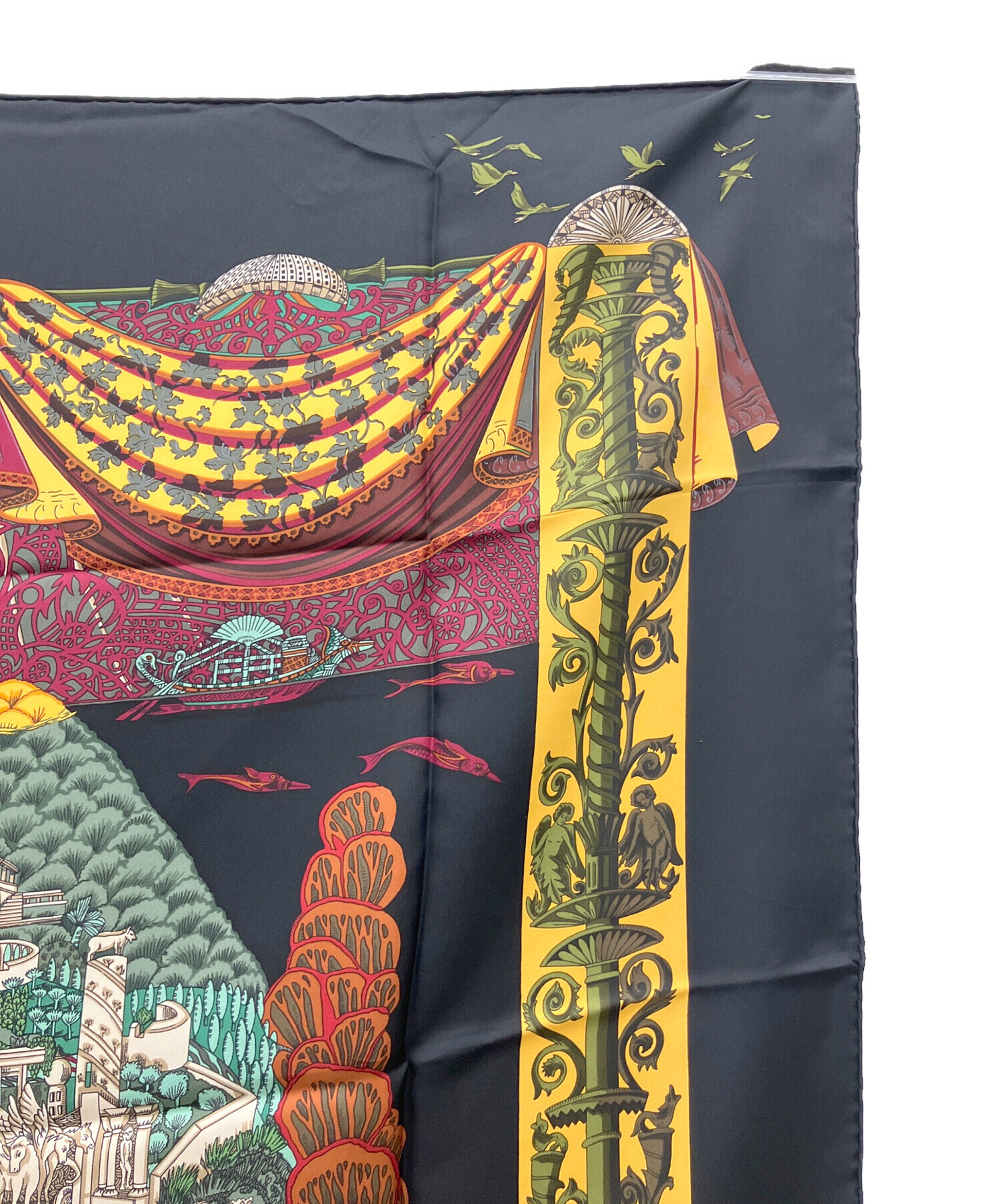 中古・古着通販】HERMES (エルメス) スカーフ カレ90 アトランティス