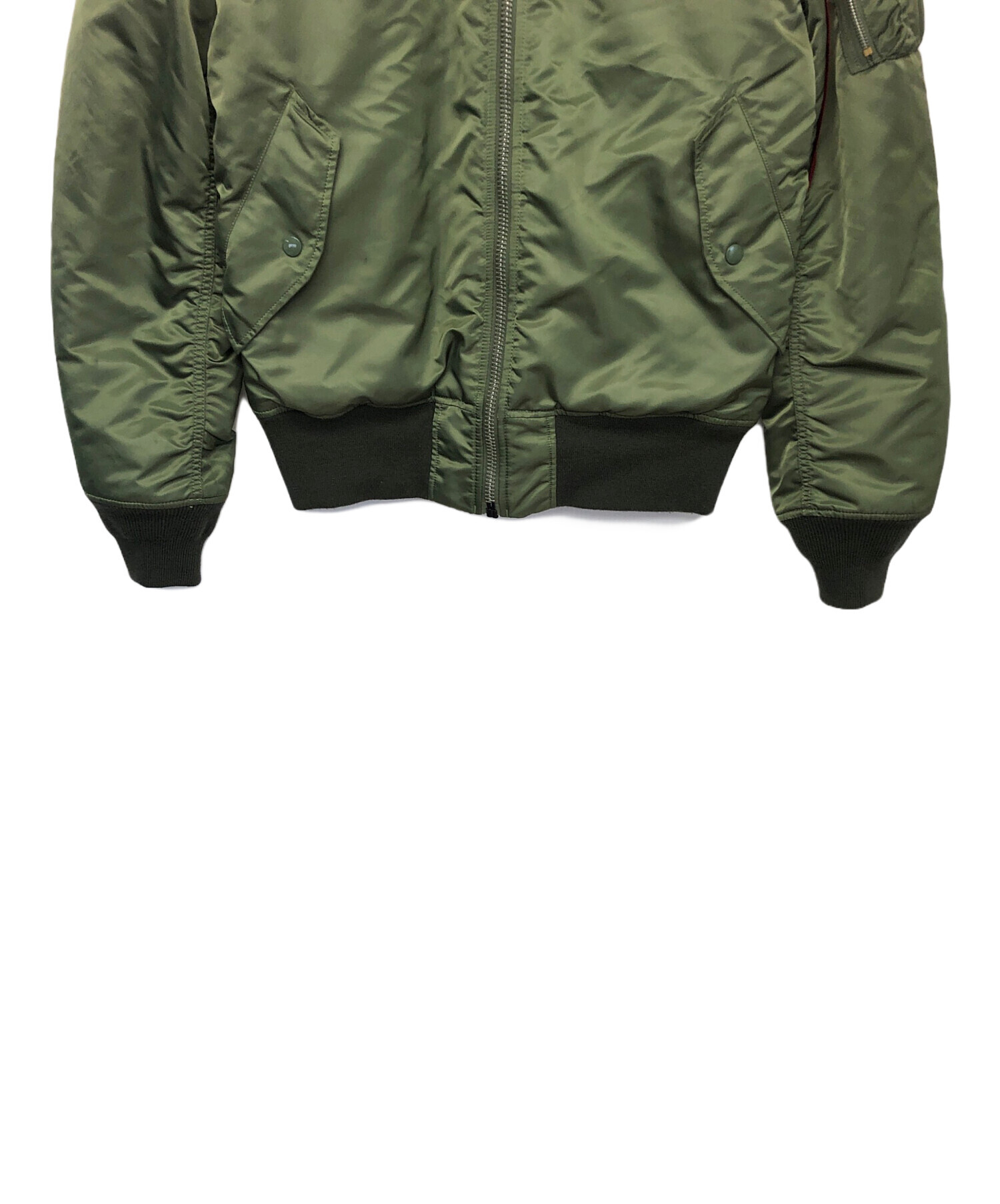 中古・古着通販】ALPHA (アルファ) MA-1フライトジャケット 0615-00