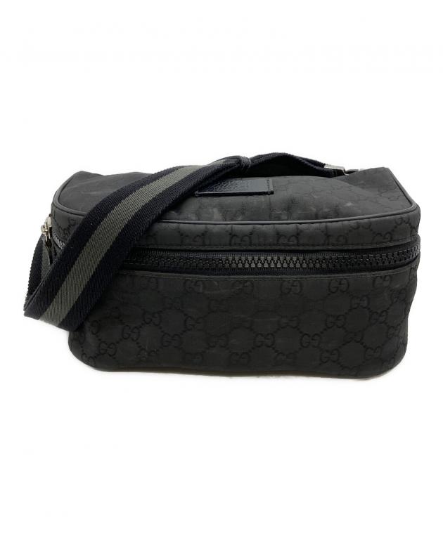 中古・古着通販】GUCCI (グッチ) GGナイロン ショルダーバッグ