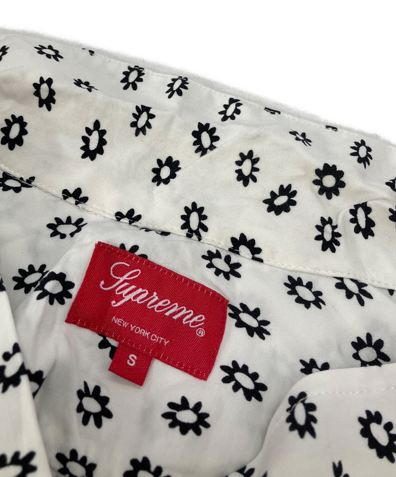 中古・古着通販】SUPREME (シュプリーム) 長袖シャツ ホワイト サイズ