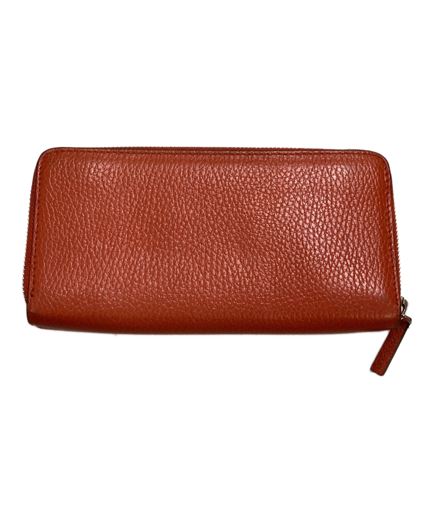 中古・古着通販】GUCCI (グッチ) ラウンドファスナー財布 オレンジ