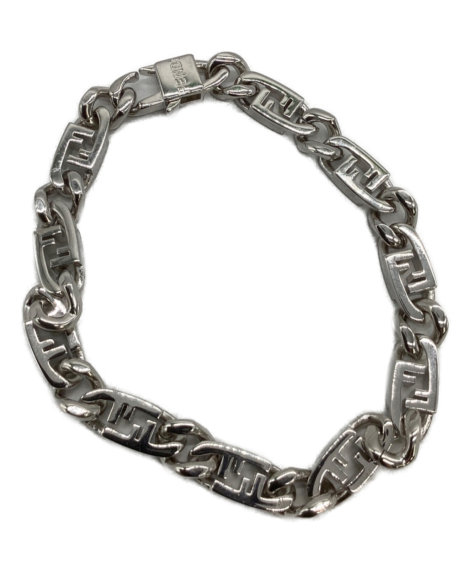 中古・古着通販】FENDI (フェンディ) ブレスレット シルバー｜ブランド