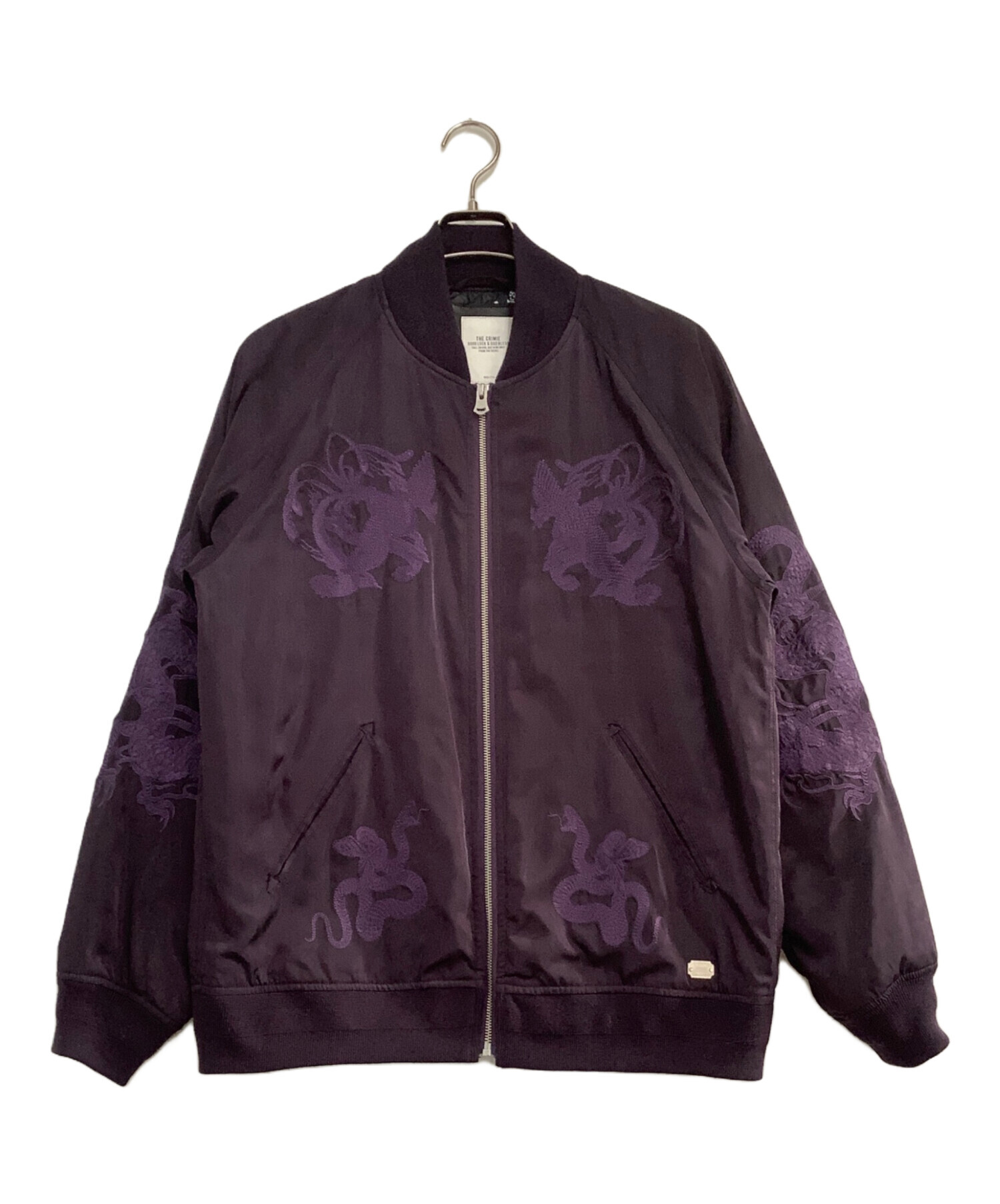 中古・古着通販】THE CRIMIE (ザ クライミー) スカジャン パープル