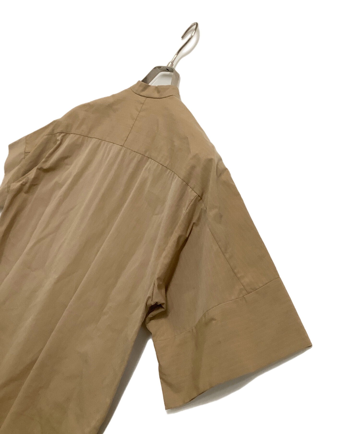 中古・古着通販】AURALEE (オーラリー) 半袖シャツ ブラウン サイズ:0