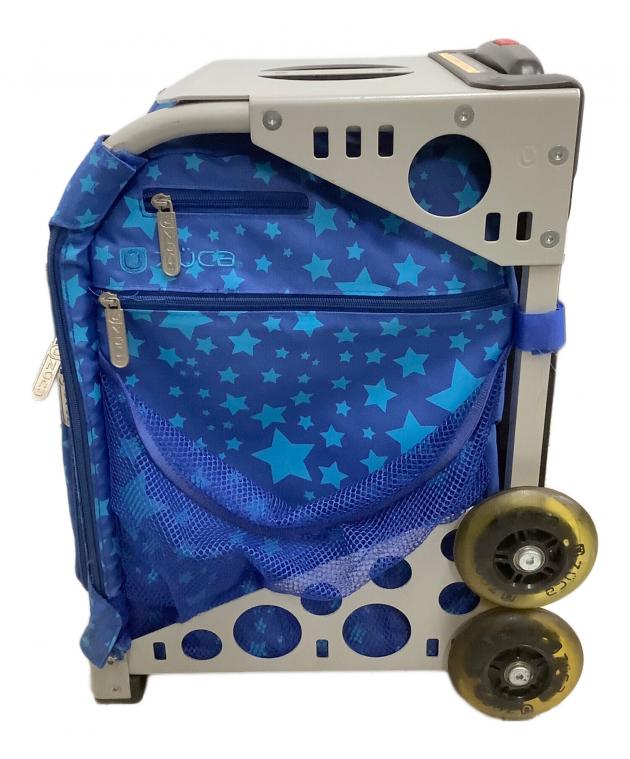 中古・古着通販】ZUCA (ズーカ) 座れるキャリーバッグ ブルー
