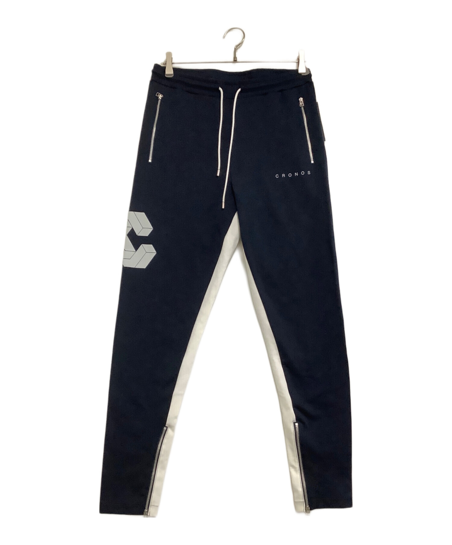 中古・古着通販】CRONOS (クロノス) ジョガーパンツ ネイビー サイズ