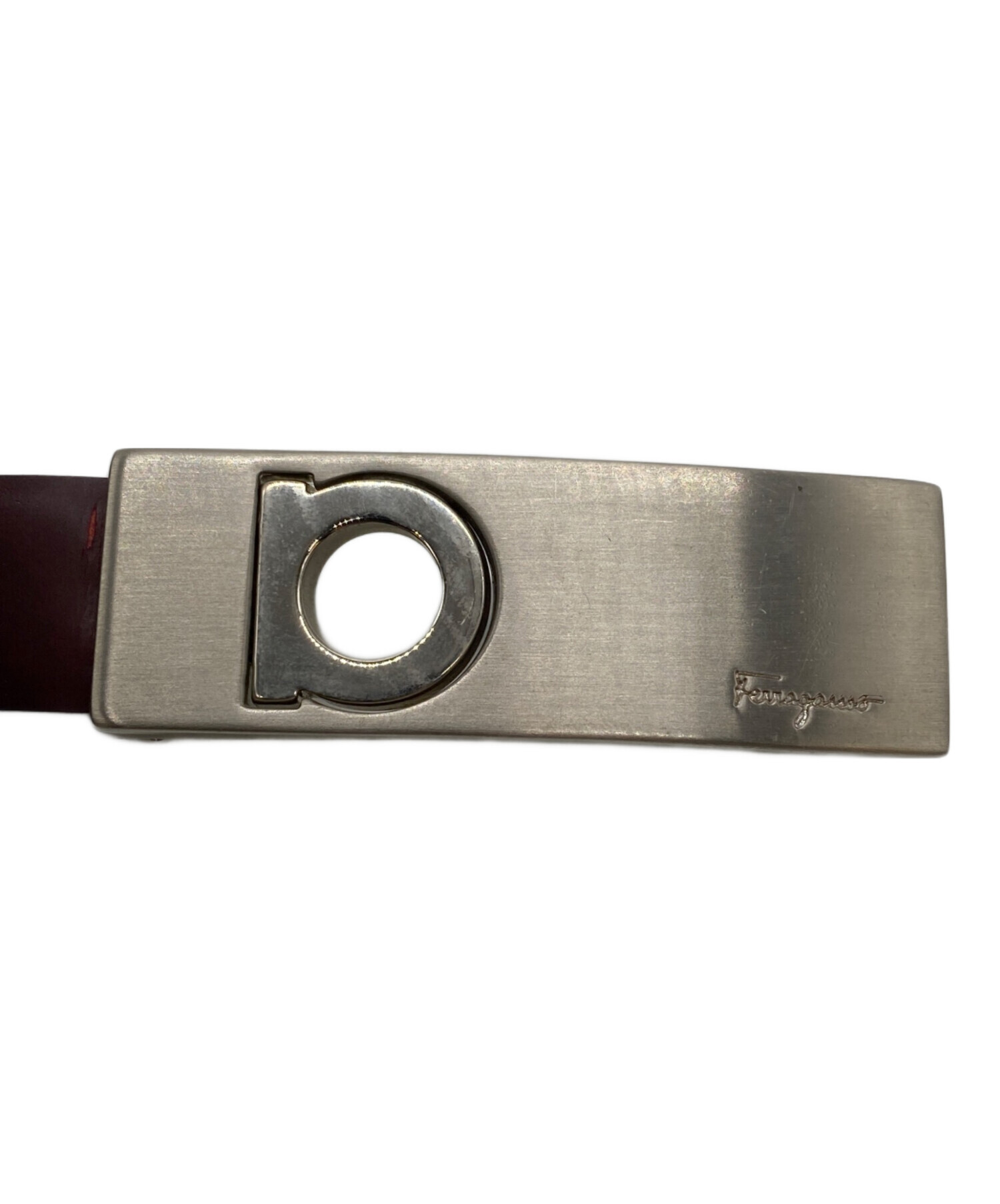 中古・古着通販】Ferragamo (フェラガモ) ベルト ボルドー｜ブランド