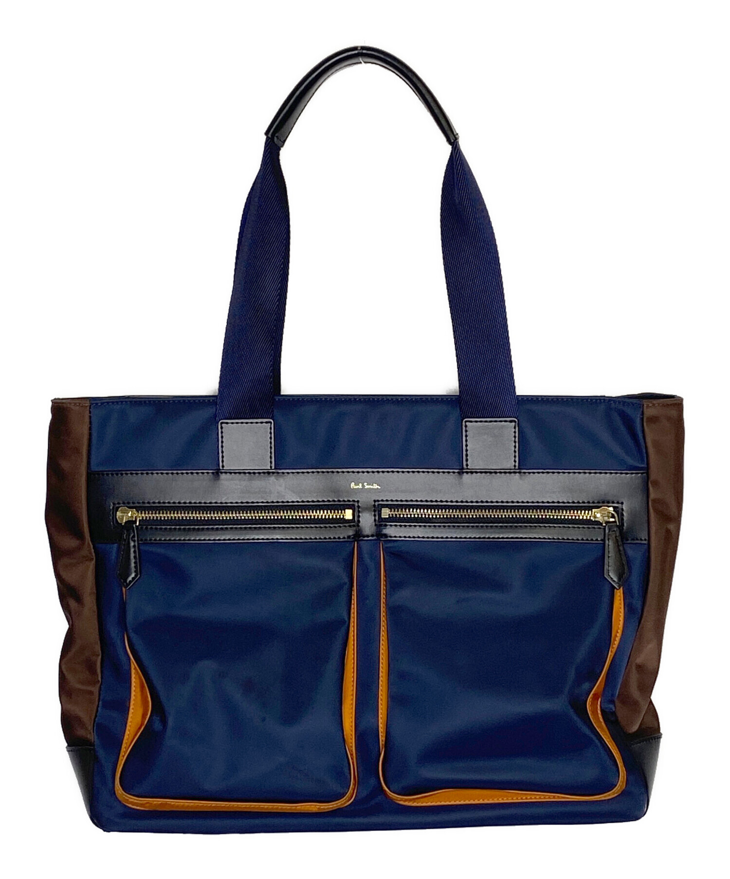 中古・古着通販】PAUL SMITH (ポールスミス) トートバッグ ネイビー