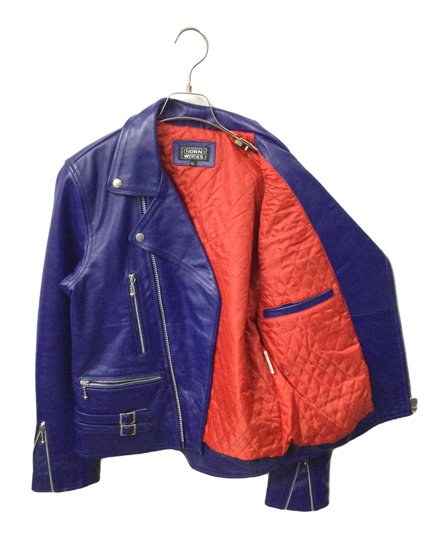 中古・古着通販】HORN WORKS (ホーンワークス) ダブルライダース