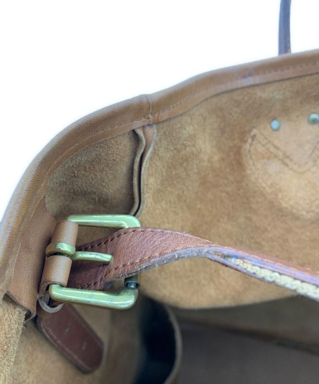 中古・古着通販】MOTO (モト) レザー 2WAYトートバッグ ブラウン