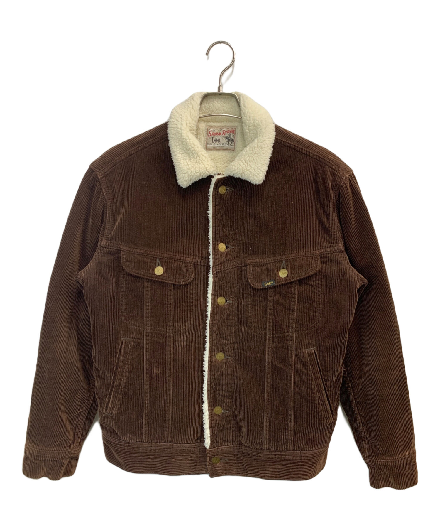 中古・古着通販】LEE (リー) コーデュロイジャケット ブラウン サイズ