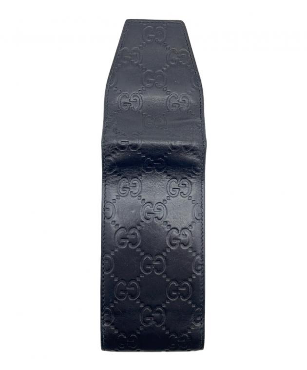 中古・古着通販】GUCCI (グッチ) シガレットケース GG ブラック