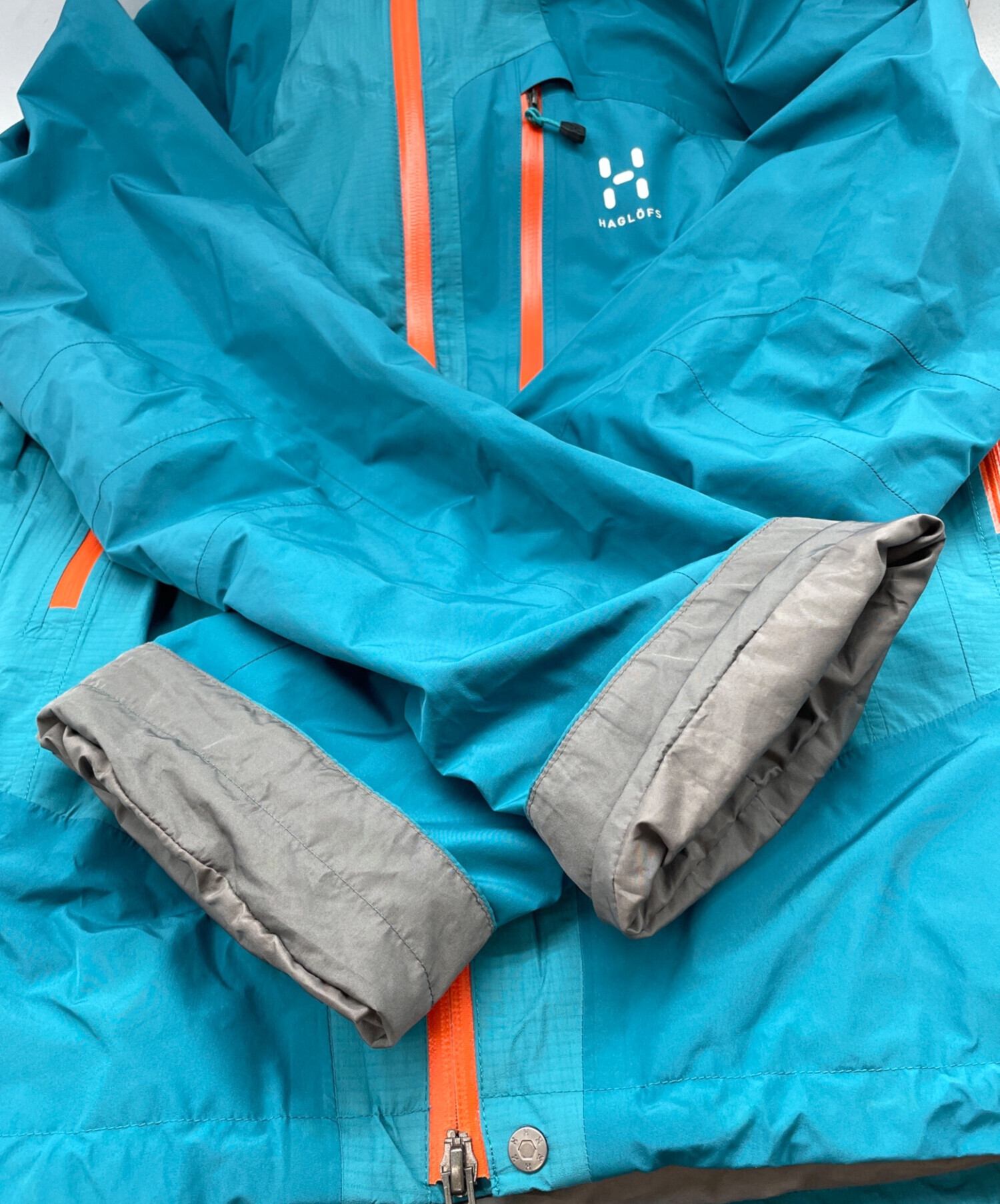 中古・古着通販】HAGLOFS (ホグロフス) マウンテンパーカー ブルー