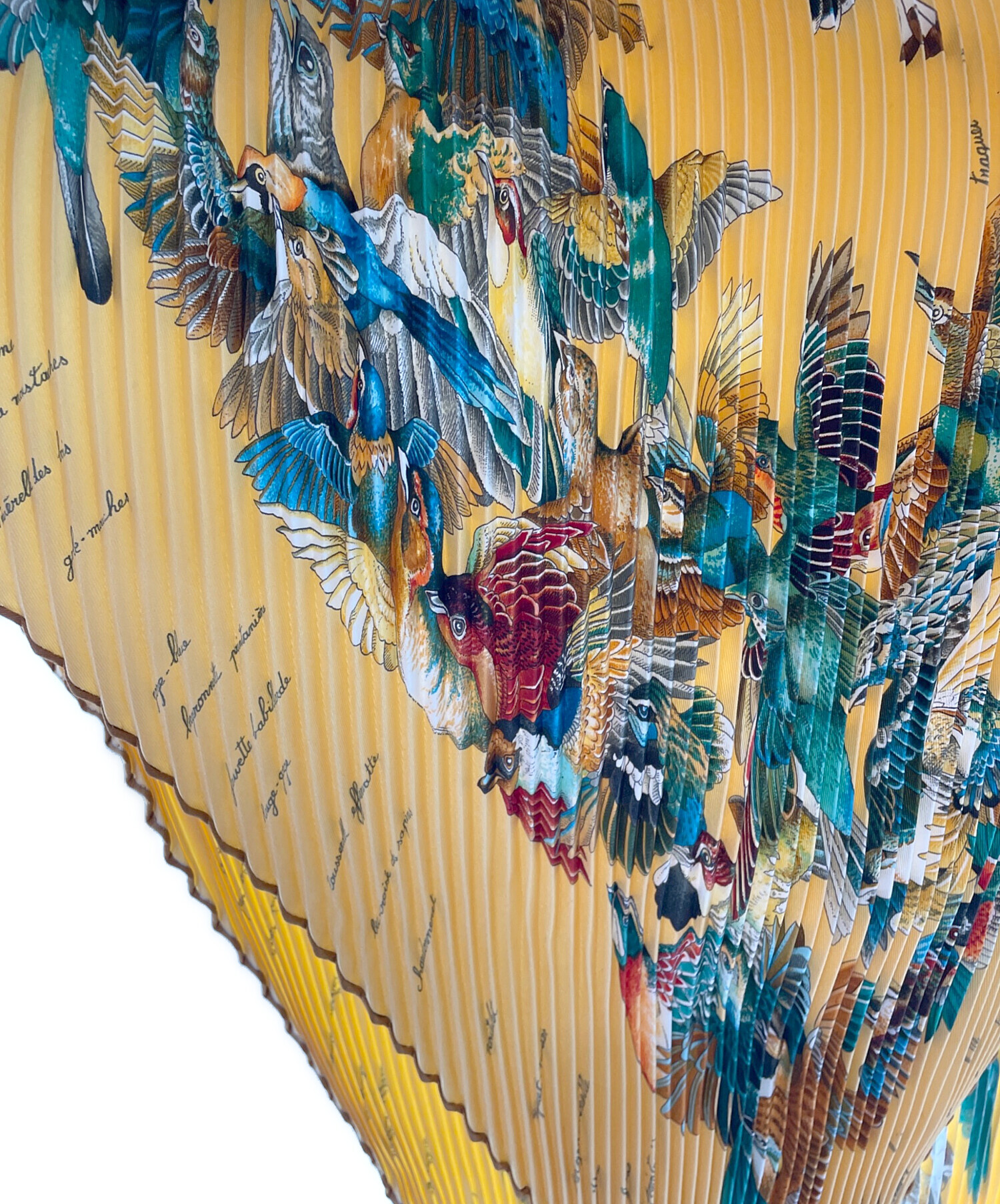 中古・古着通販】HERMES (エルメス) プリーツスカーフ ベージュ