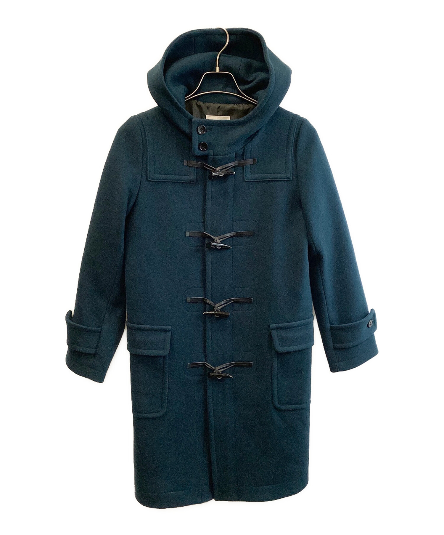 中古・古着通販】BABYLONE (バビロン) ロングダッフルコート グリーン