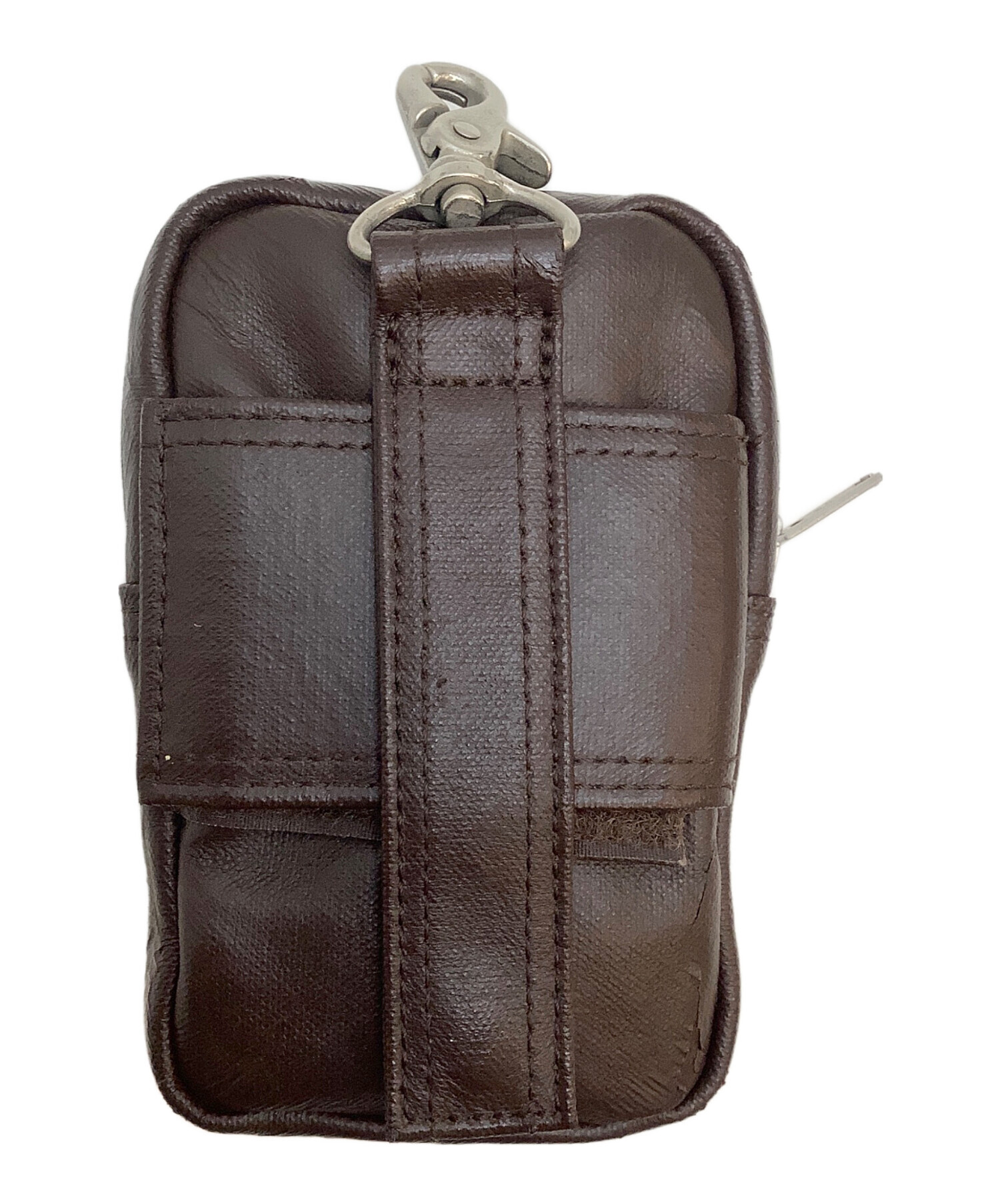 中古・古着通販】PORTER (ポーター) ポーチ ブラウン｜ブランド・古着