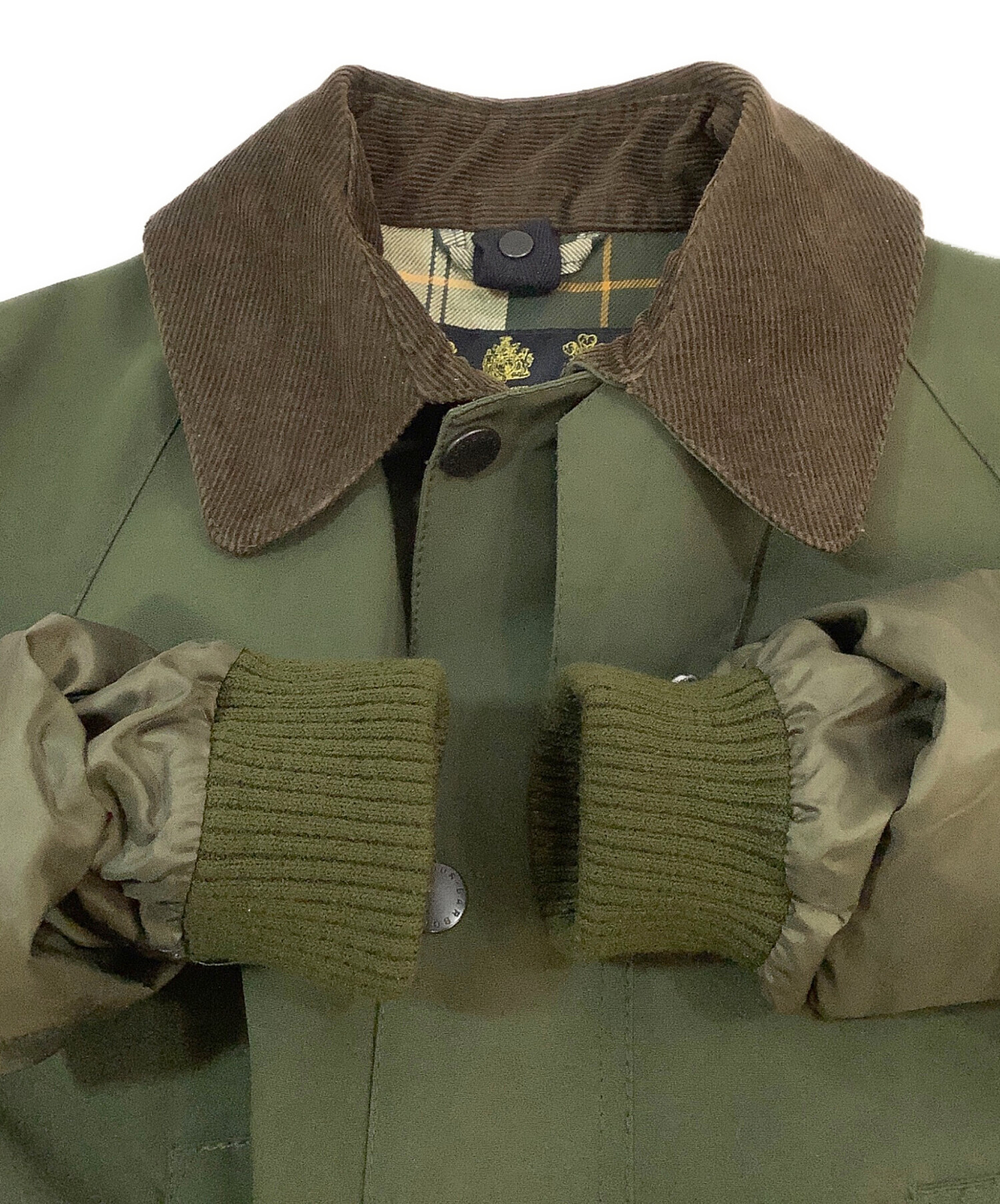 中古・古着通販】Barbour (バブアー) ジャケット オリーブ サイズ:36