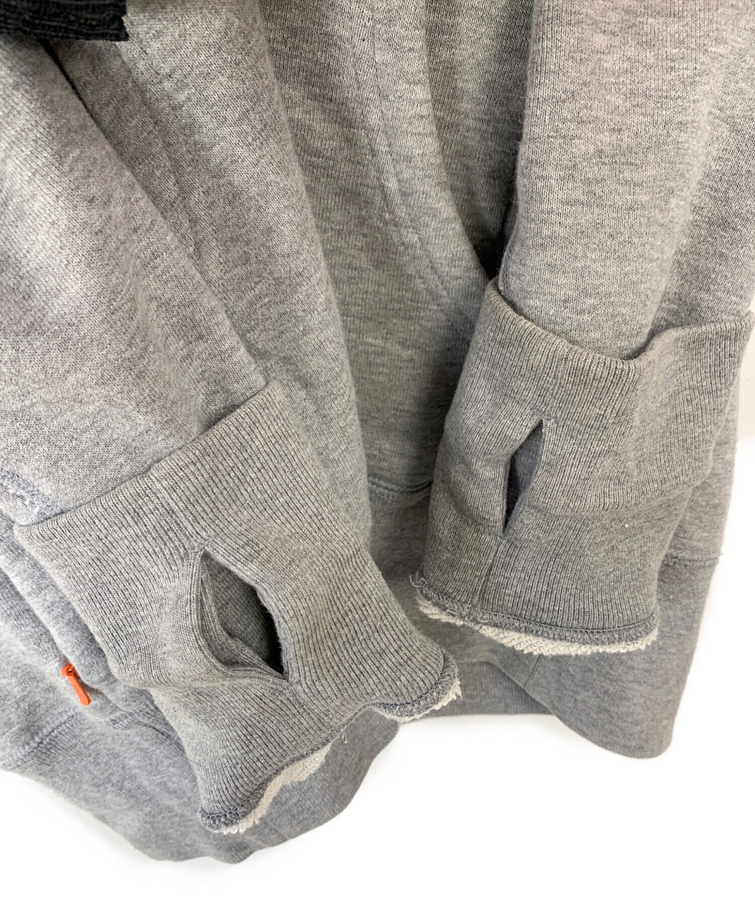 中古・古着通販】LOOPWHEELER (ループウィラー) ジップパーカー グレー