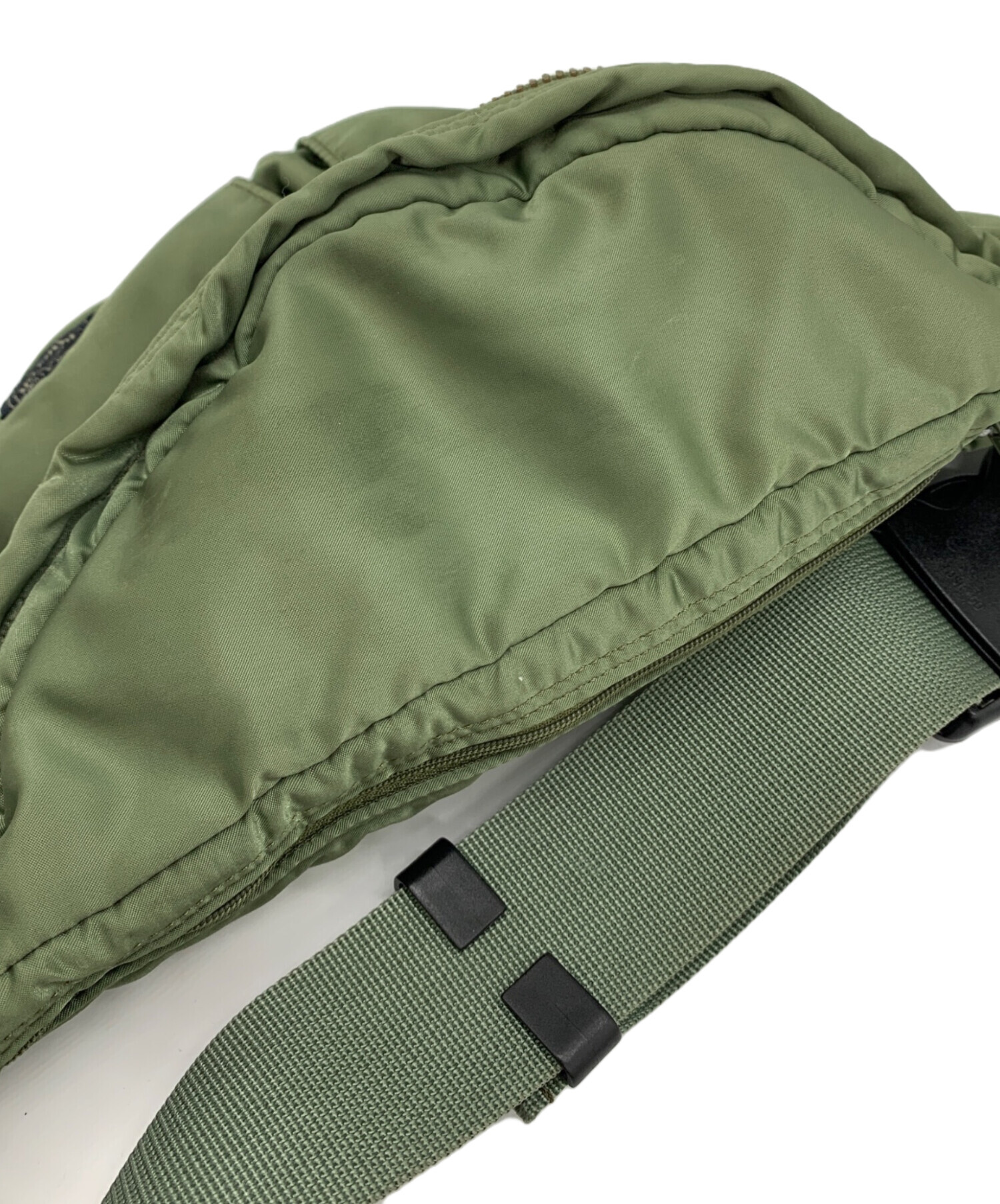 中古・古着通販】PORTER (ポーター) タンカー ウエストバッグ オリーブ