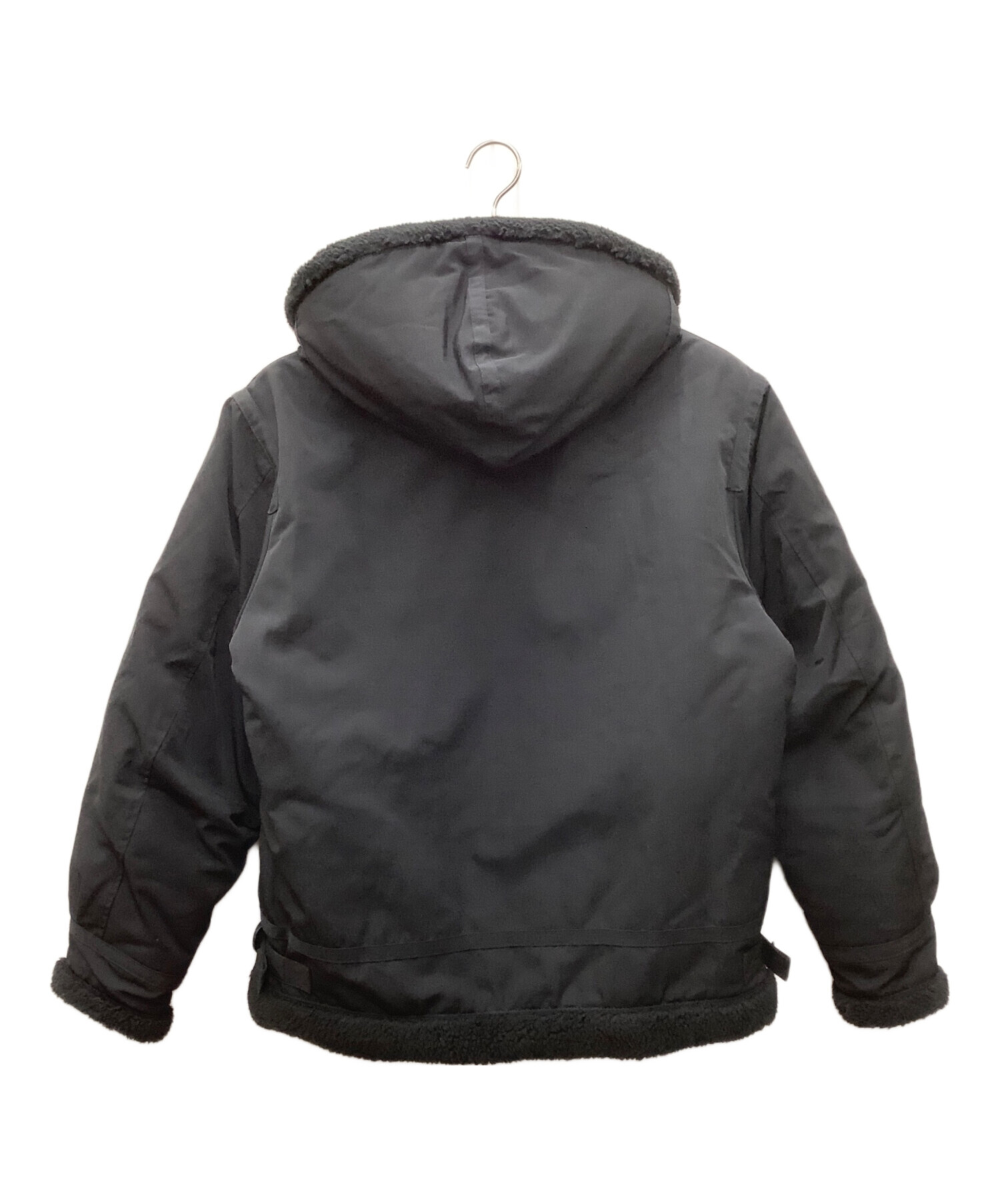 中古・古着通販】AVIREX (アヴィレックス) 中綿ジャケット ブラック