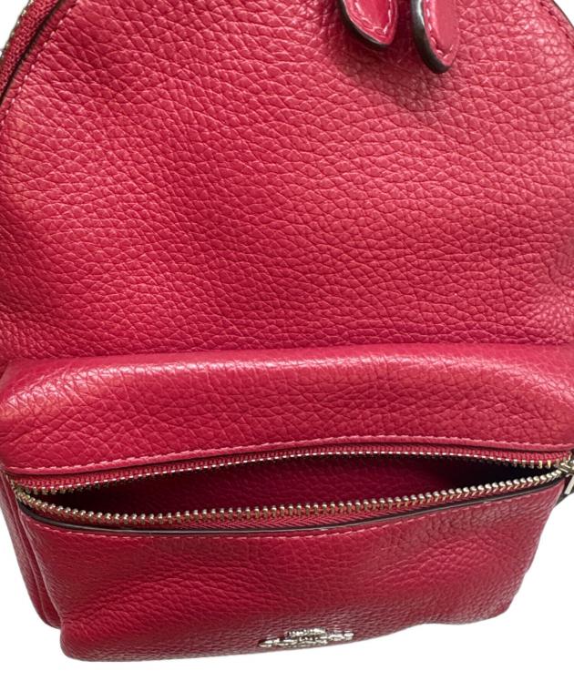 中古・古着通販】COACH (コーチ) COACH ミニリュック ピンク｜ブランド