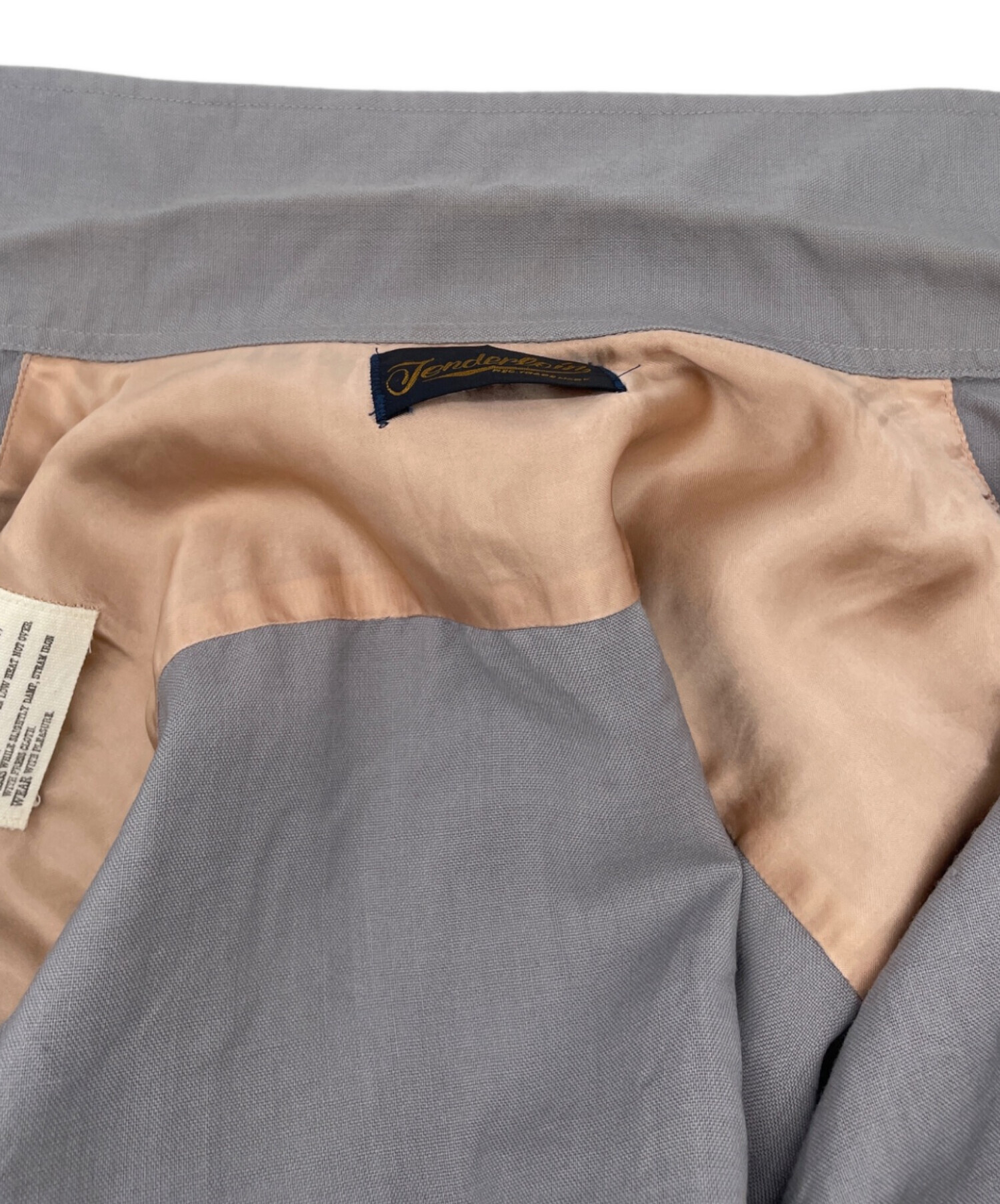 中古・古着通販】TENDERLOIN (テンダーロイン) ウールシャツ グレー