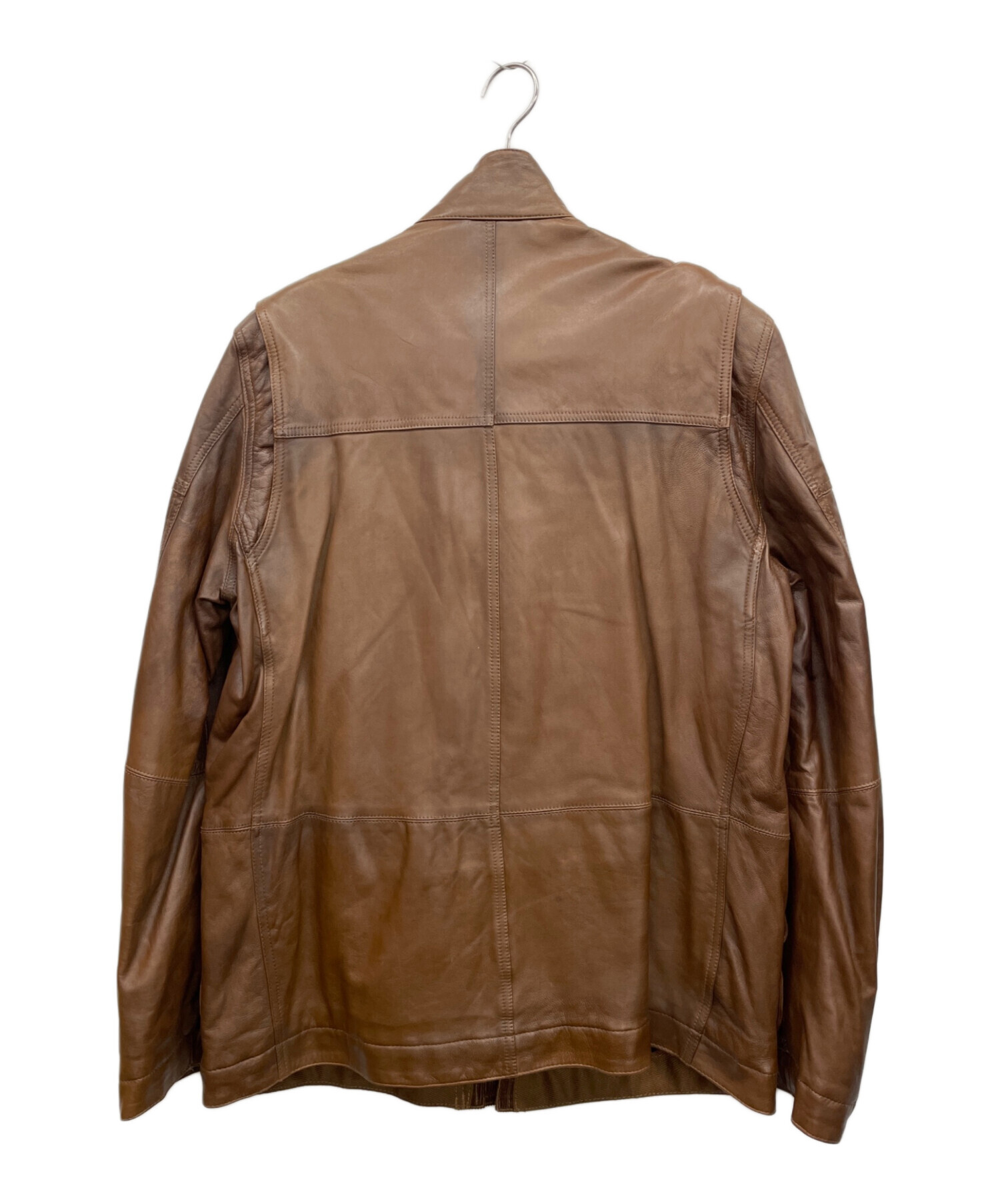 中古・古着通販】AVIREX (アヴィレックス) レザージャケット ブラウン