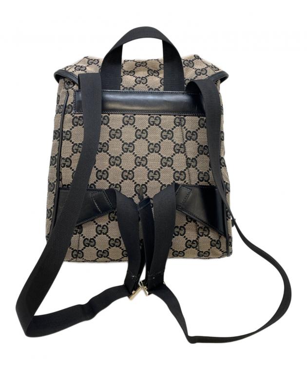 中古・古着通販】GUCCI (グッチ) GGキャンバス ジャガード レザー