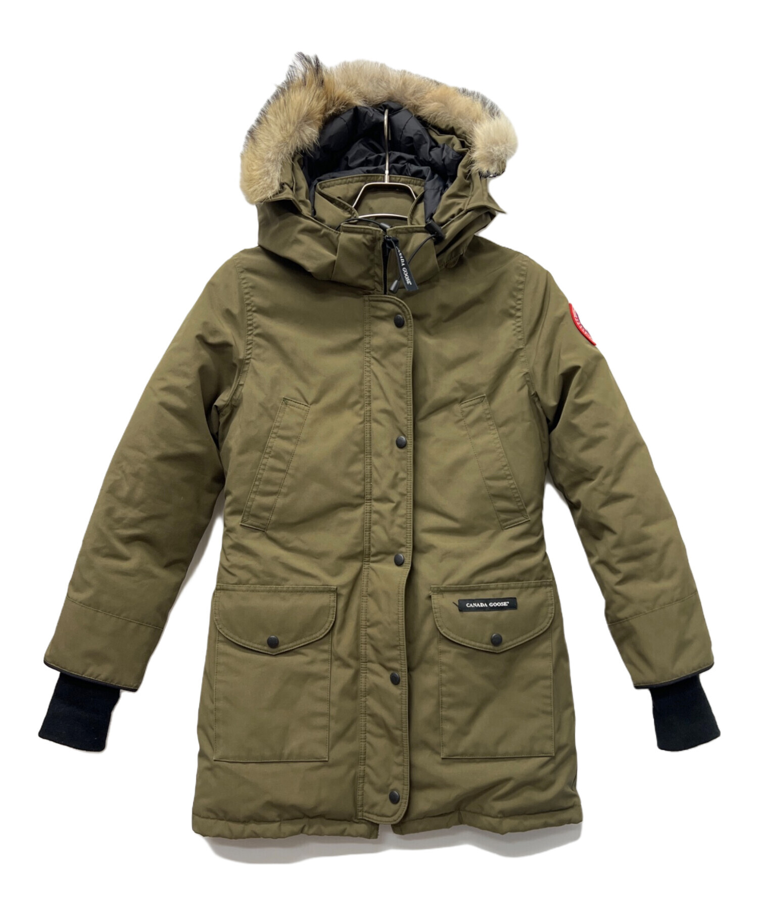 中古・古着通販】CANADA GOOSE (カナダグース) TRILLIUM PARKA カーキ