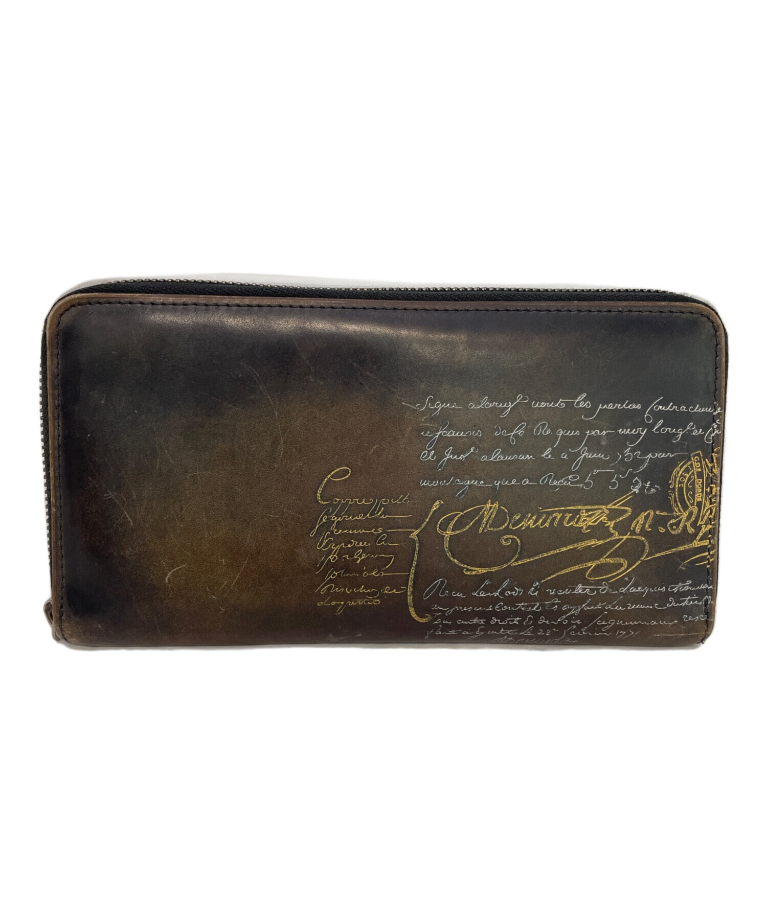 中古・古着通販】Berluti (ベルルッティ) ラウンドファスナー長財布