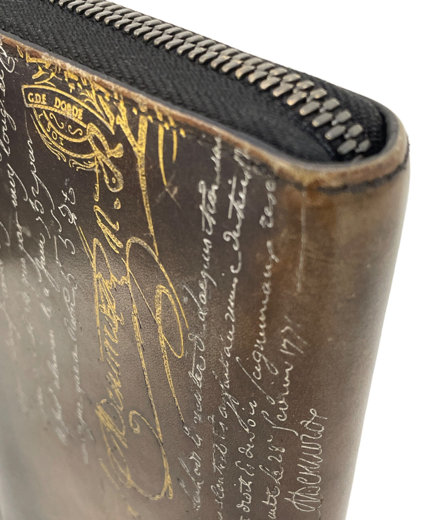 中古・古着通販】Berluti (ベルルッティ) ラウンドファスナー長財布