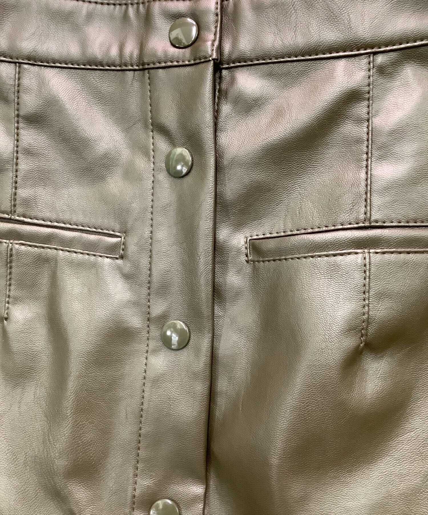 中古・古着通販】STUNNING LURE (スタニングルアー) フェイクレザー