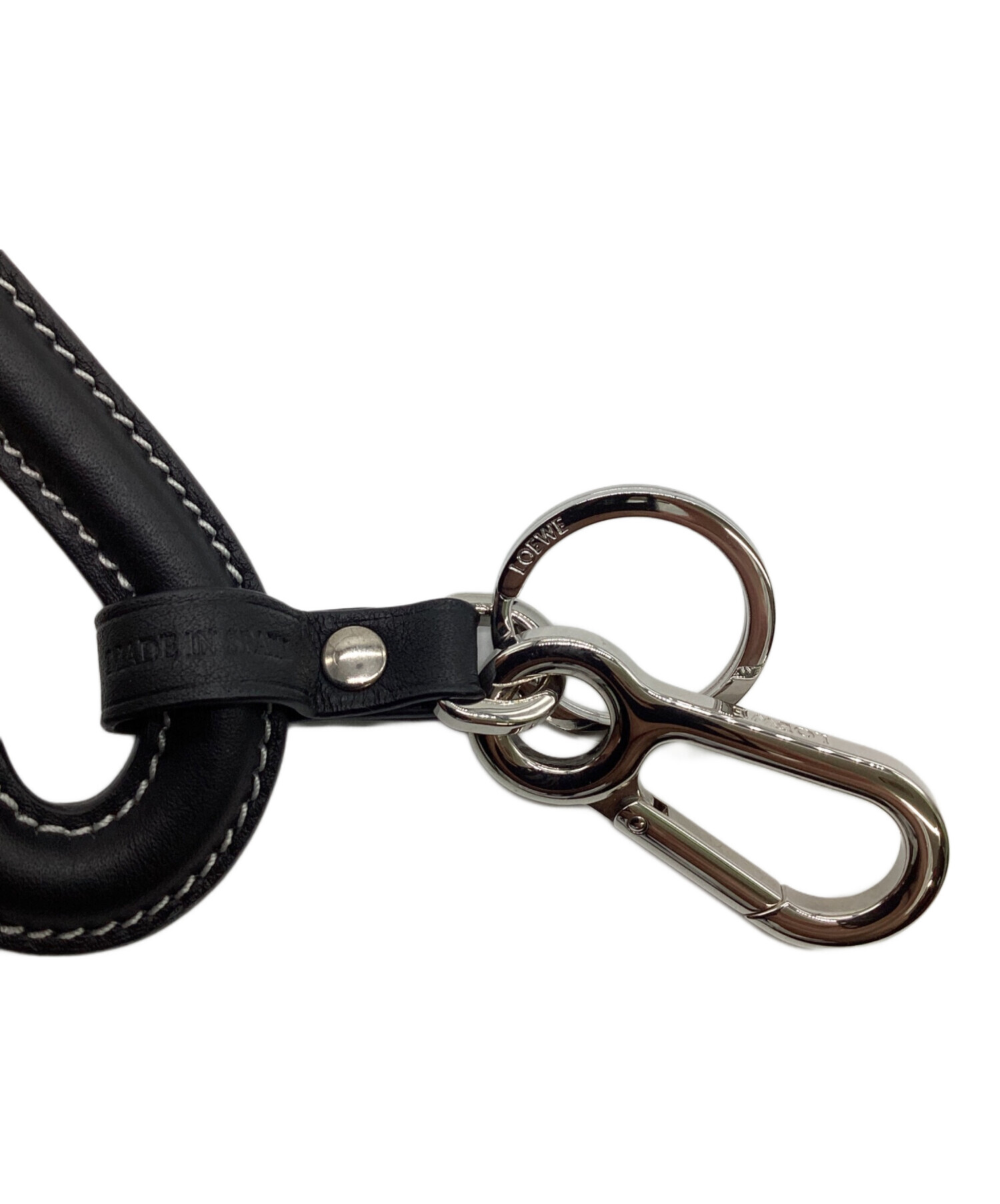 中古・古着通販】LOEWE (ロエベ) トリプルハート チャーム キーリング