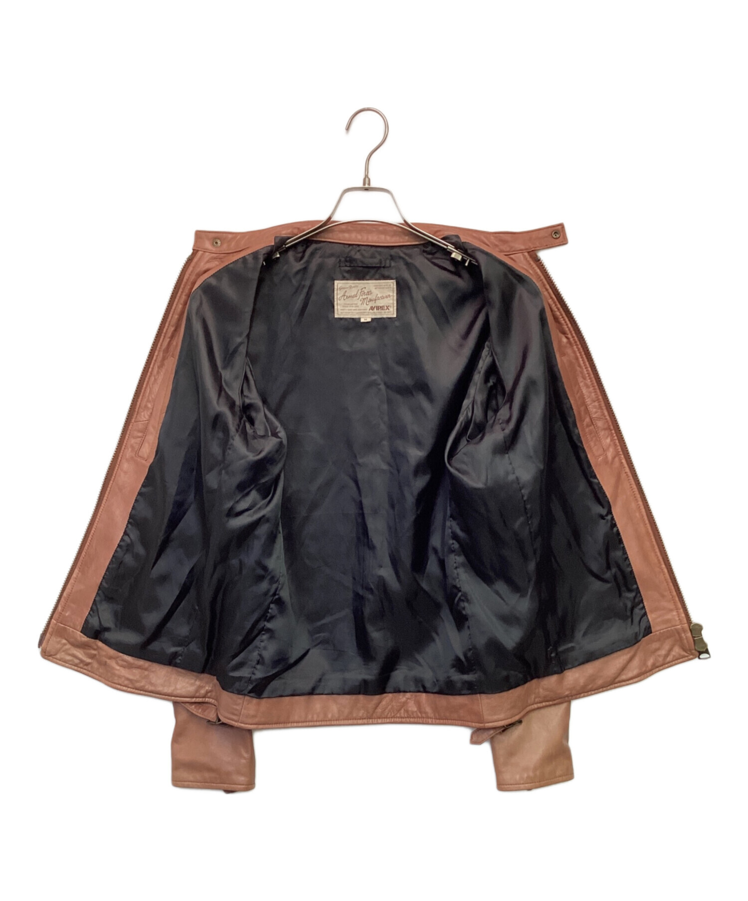 中古・古着通販】AVIREX (アヴィレックス) ラムレザー シングル