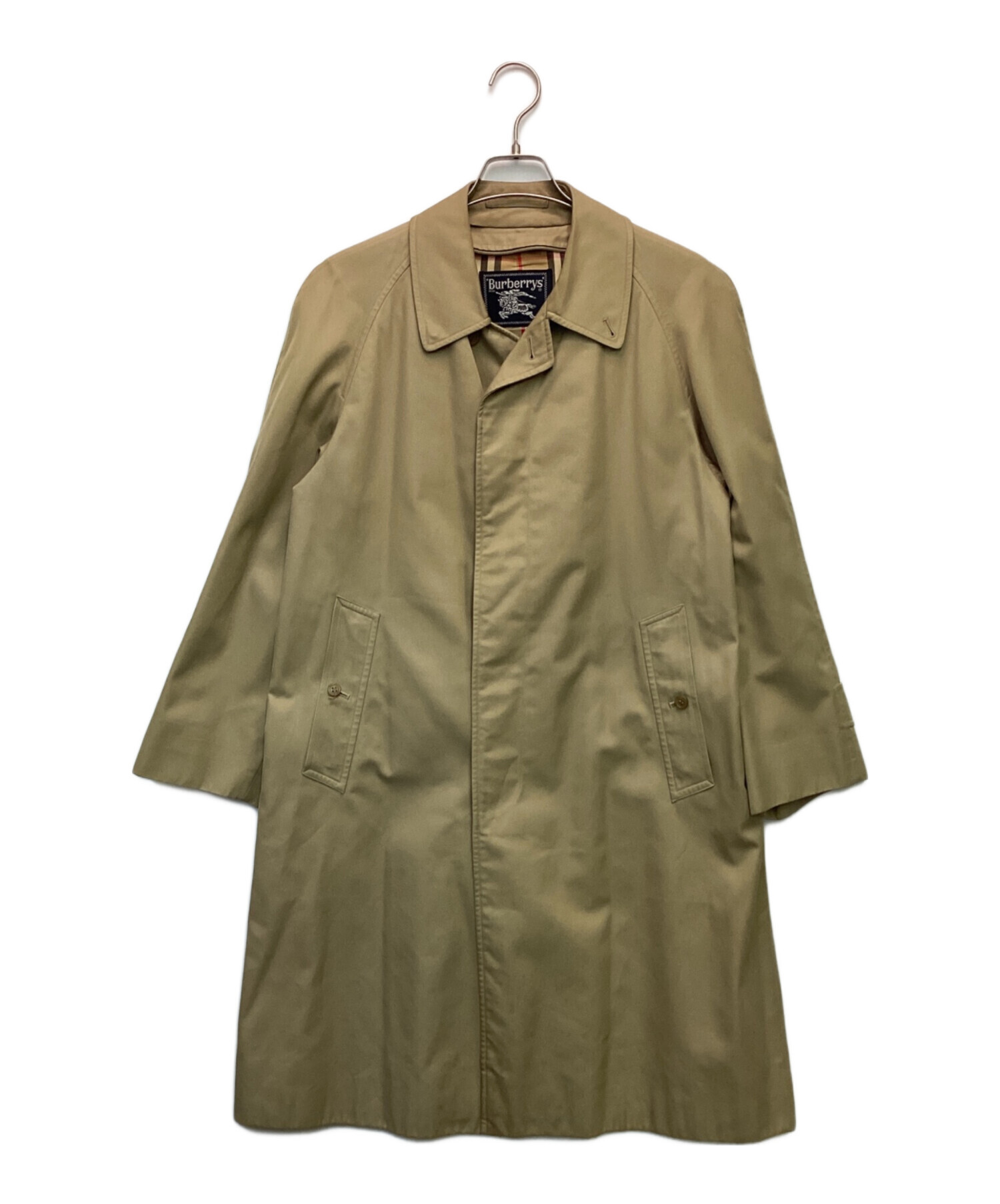 中古・古着通販】BURBERRY (バーバリー) ステンカラーコート ベージュ