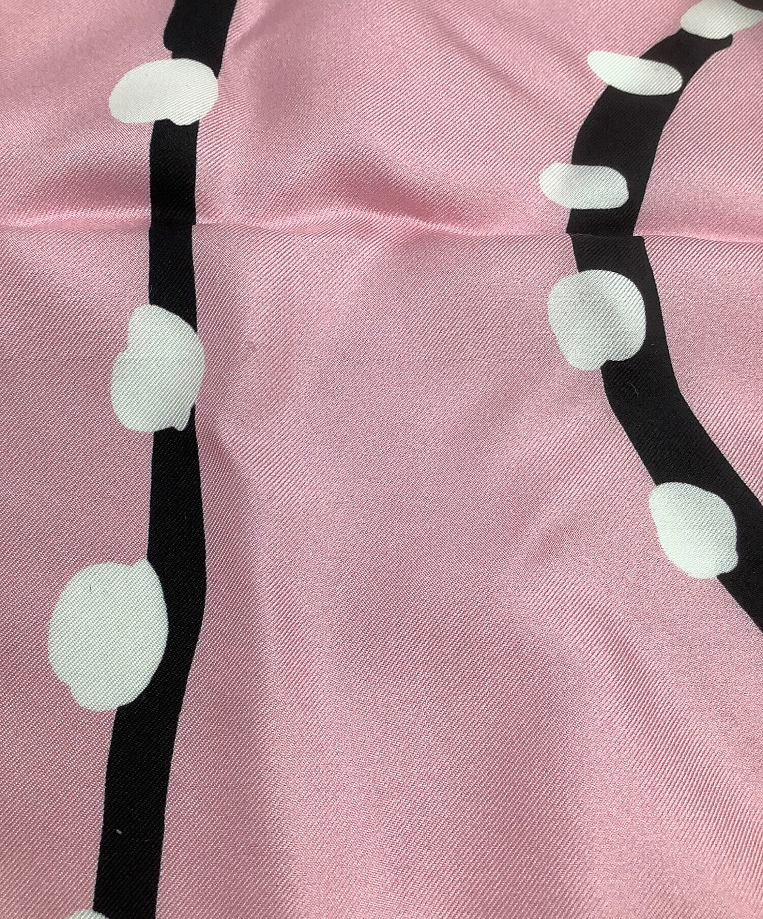 中古・古着通販】CHANEL (シャネル) ココマークシルクスカーフ ピンク