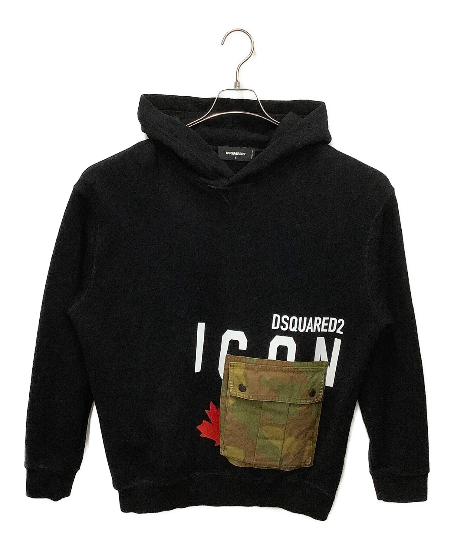 中古・古着通販】DSQUARED2 (ディースクエアード) スウェットパーカー