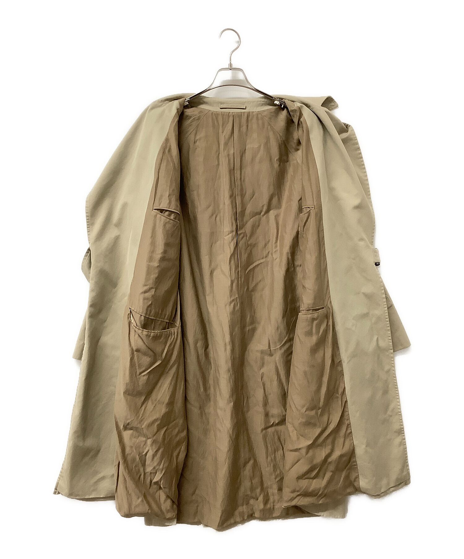 中古・古着通販】COMOLI (コモリ) ウォッシュドタイロッケンコート