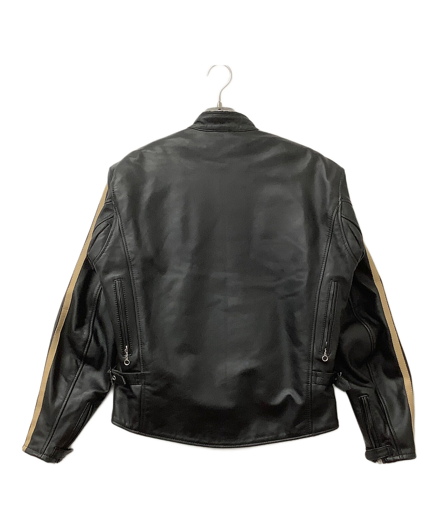 中古・古着通販】GREEDY (グリーディ) レザージャケット ブラック