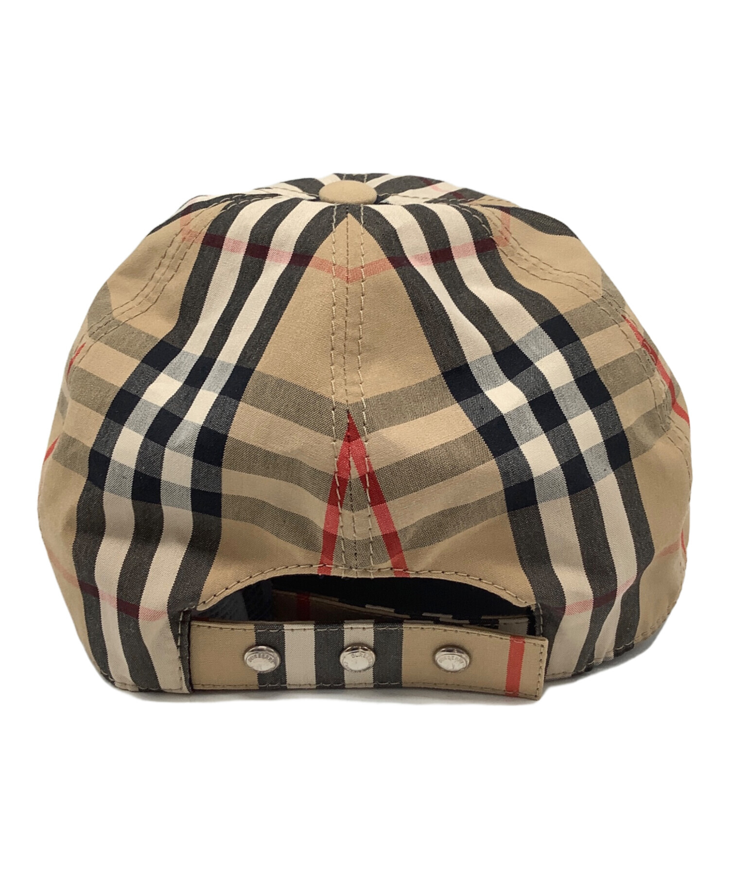 中古・古着通販】BURBERRY (バーバリー) キャップ ベージュ サイズ:M