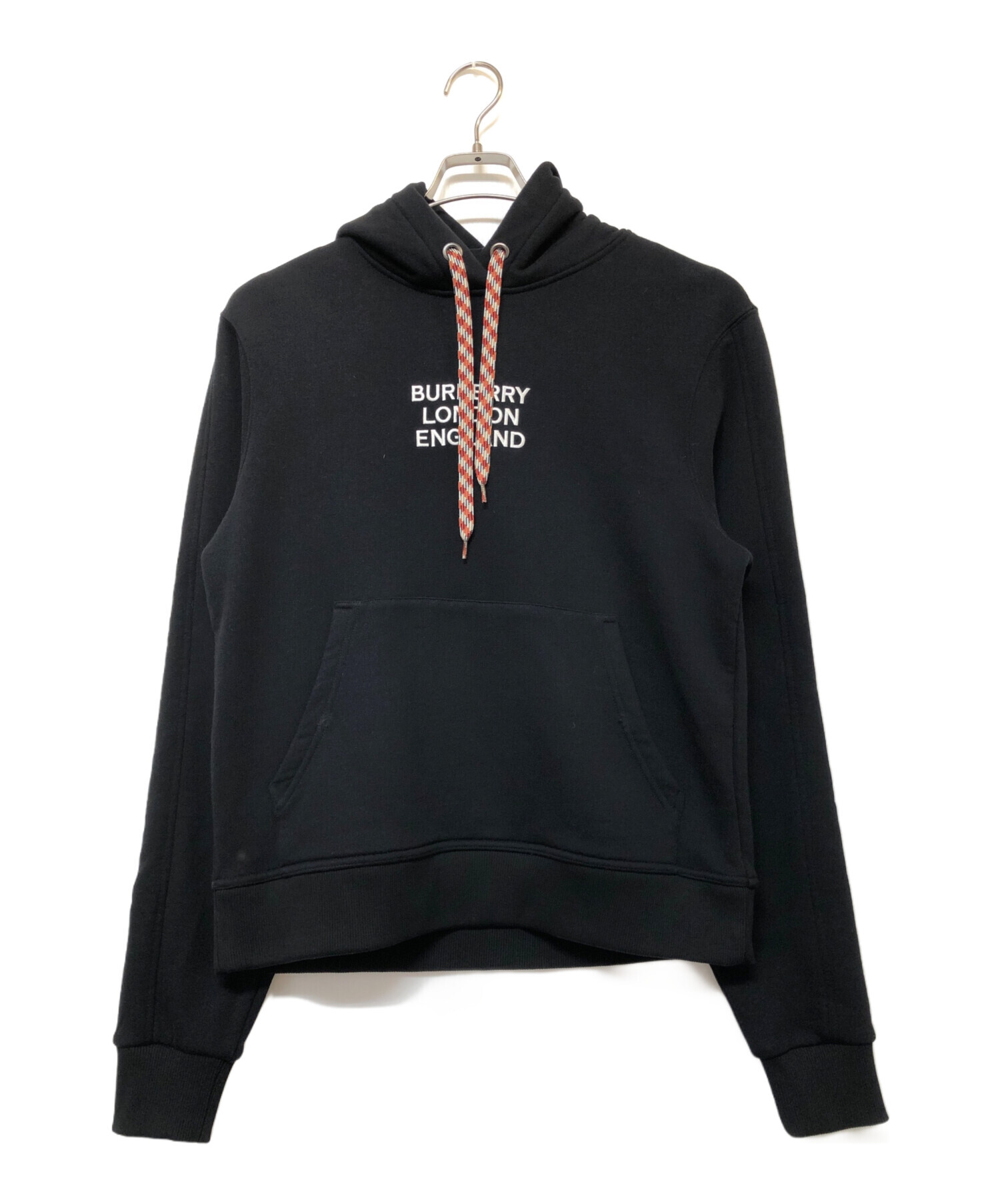 中古・古着通販】BURBERRY (バーバリー) パーカー ブラック サイズ:XS