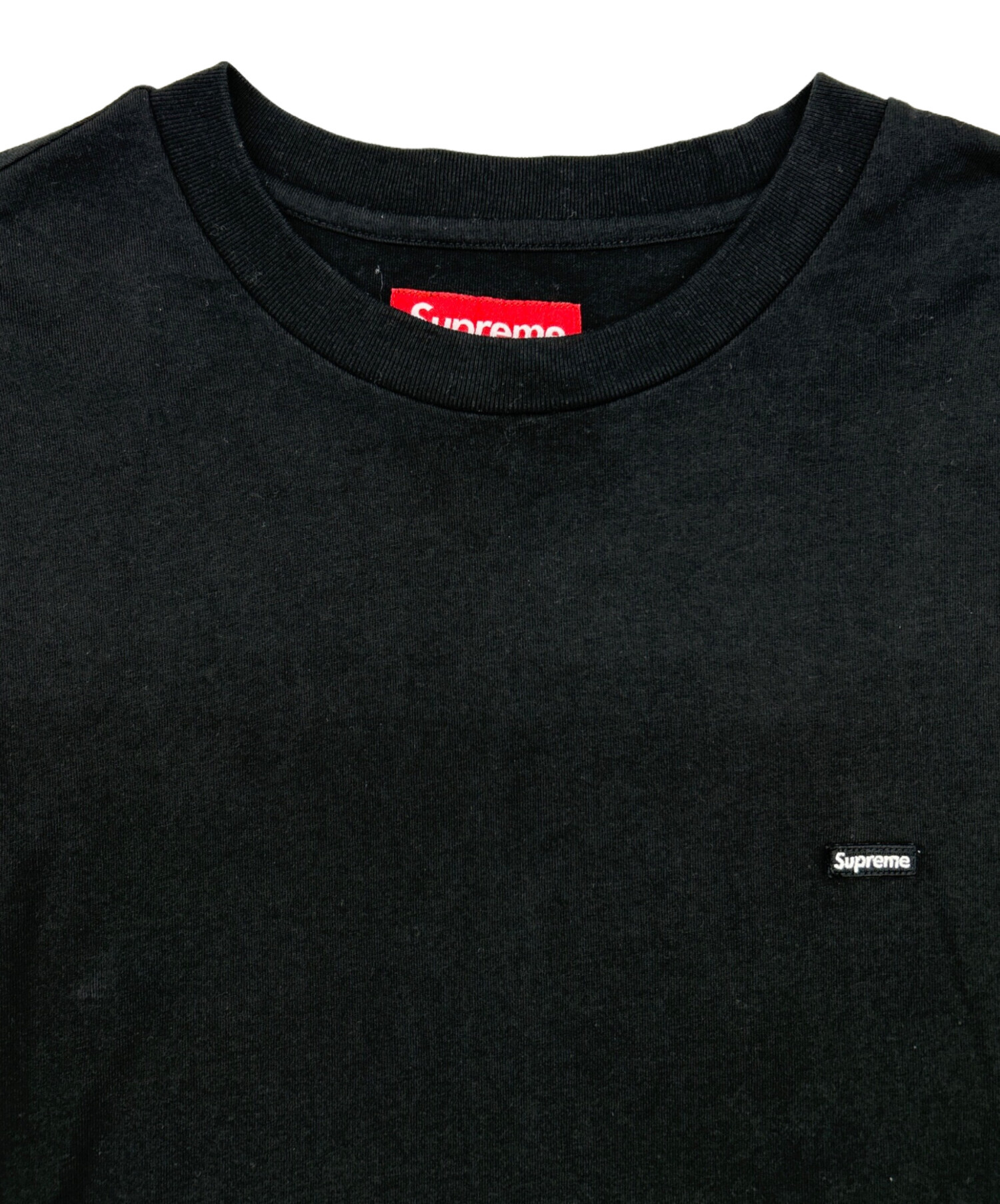中古・古着通販】SUPREME (シュプリーム) Small Box L/S Tee ブラック