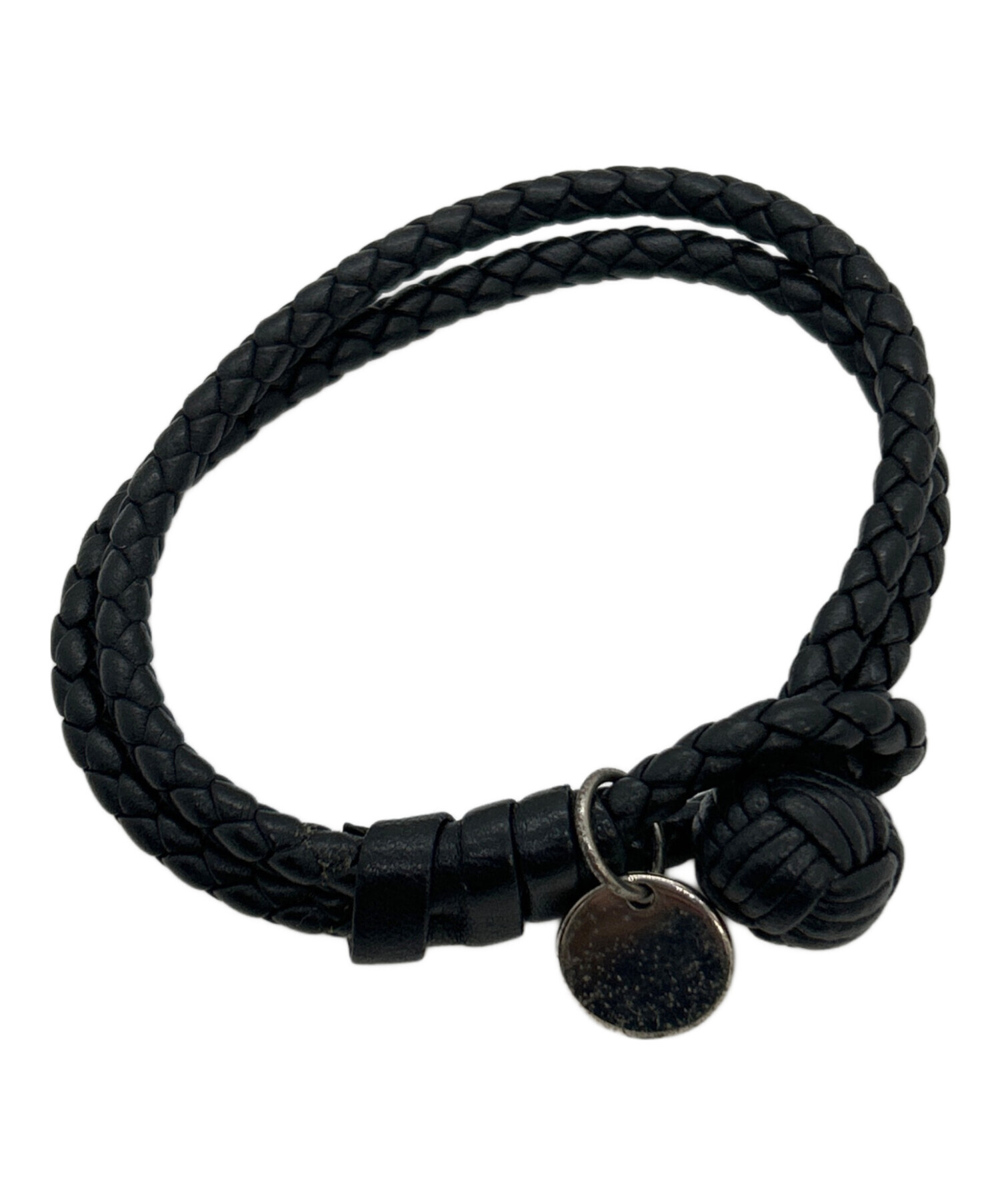 中古・古着通販】BOTTEGA VENETA (ボッテガベネタ) レザーブレスレット