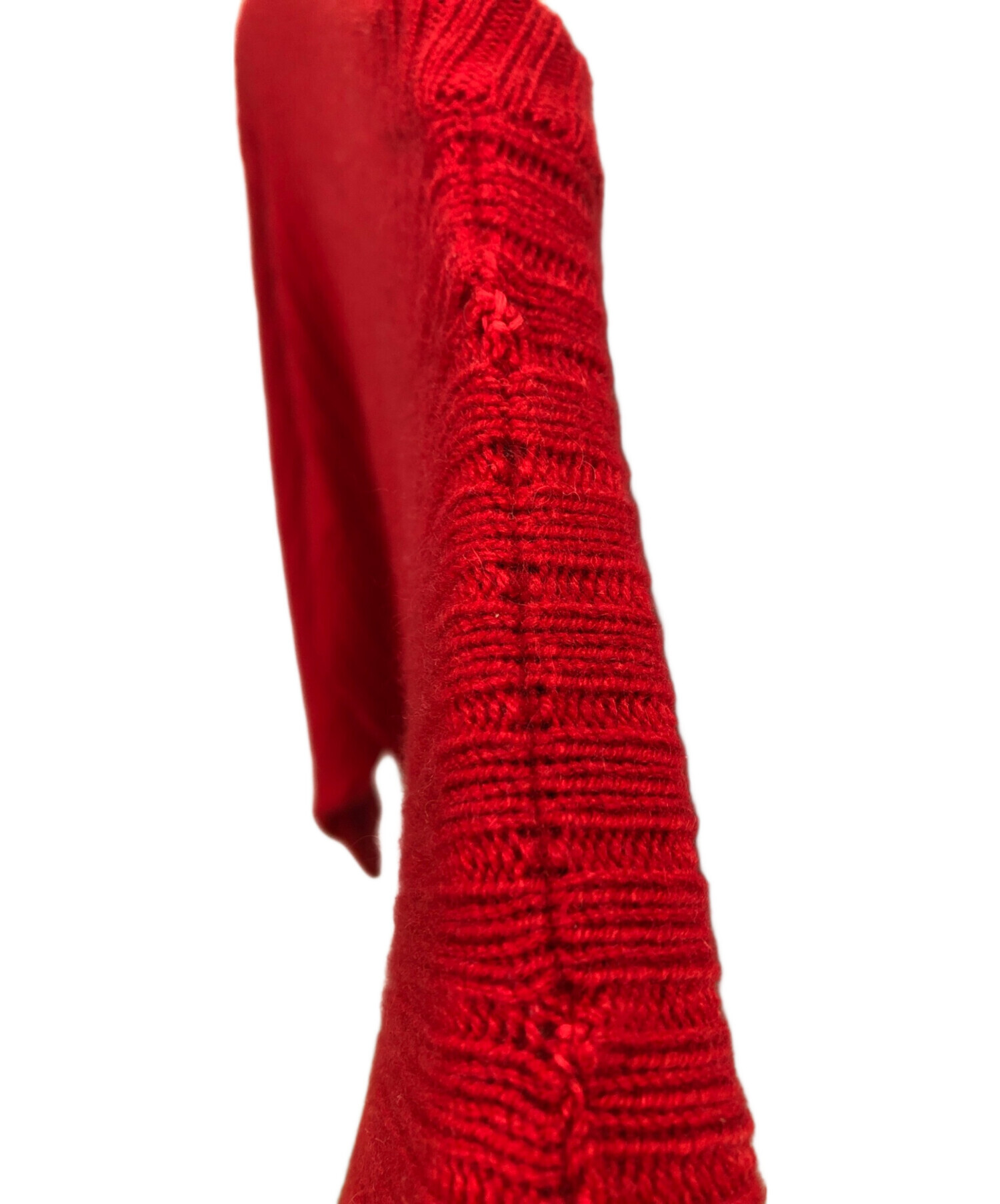 中古・古着通販】BALLANTYNE (バランタイン) カシミア セーター レッド