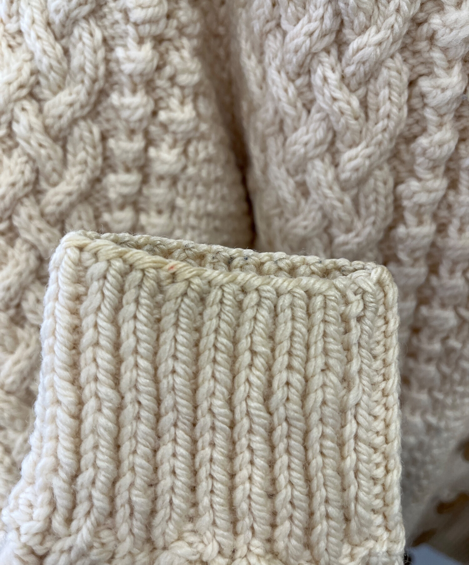 中古・古着通販】INVERALLAN (インバーアラン) ケーブルニット